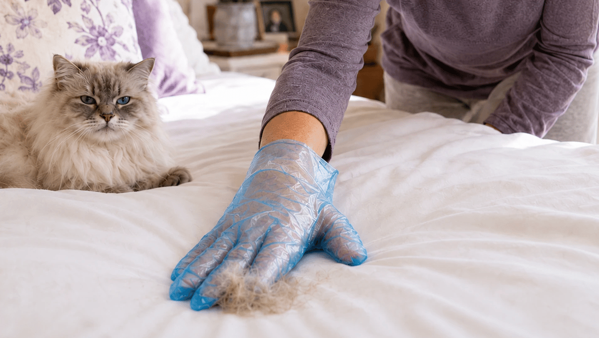 Sanitary disposable glove